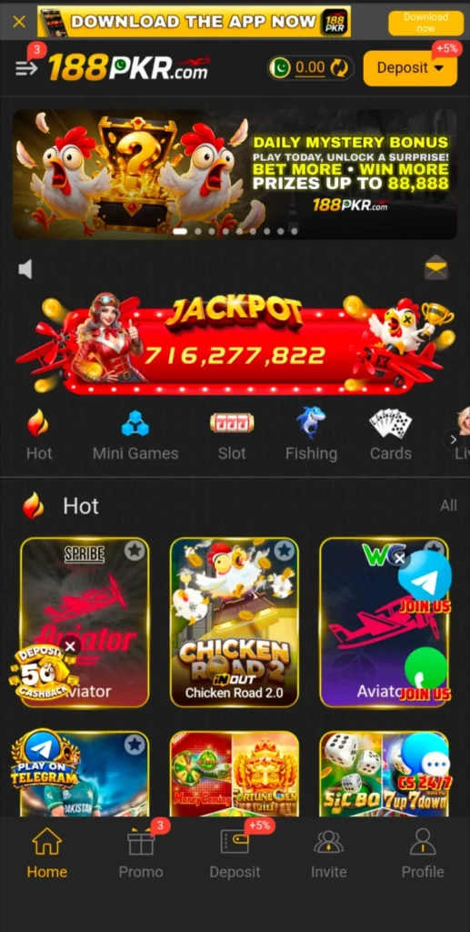188PKR game Homepage