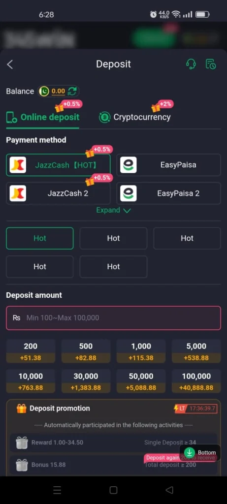 345WIN Game deposit