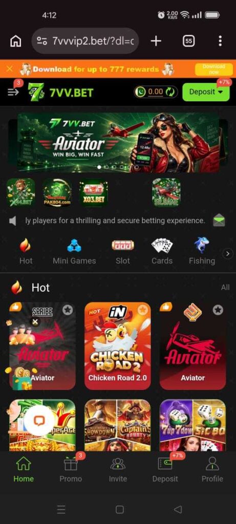 7VV.Bet Game